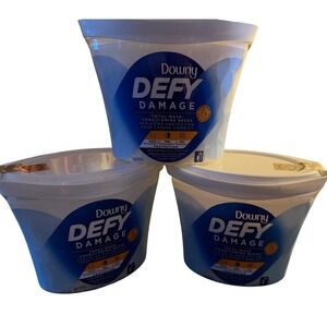 SEALED Downy Defy‎ Damage Total Conditioning Bead Unscented 3 Pack 19.5oz Each